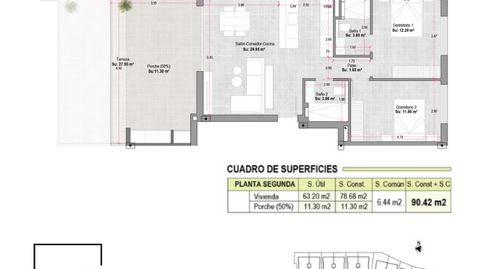 Nos alegra informarles que sale a la venta una nueva y exclusiva promociónnbspde apartamentos en un residencialnbspjunto a Alhama, imatge 2
