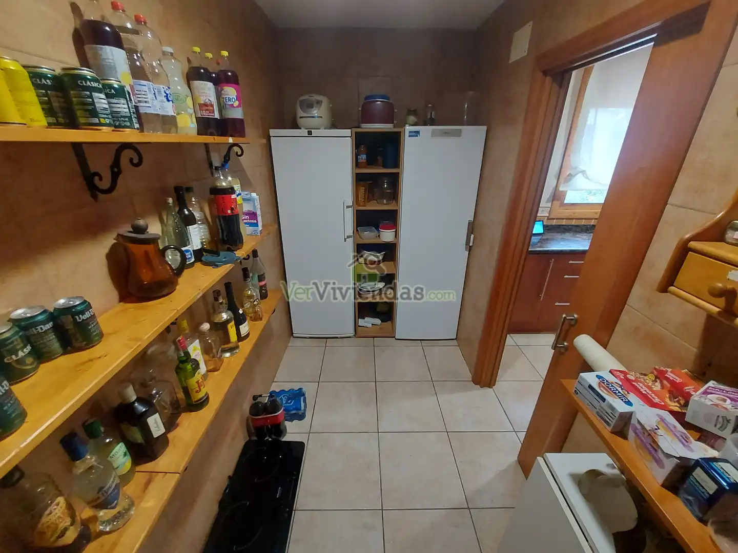 Cuina de Casa o xalet en venda en Vallirana amb Aire condicionat, Calefacció i Jardí privat
