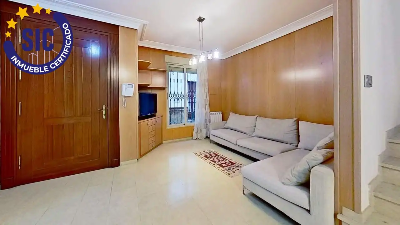 Wohnzimmer von Haus oder Chalet zur Miete in Chiva mit Heizung und Terrasse