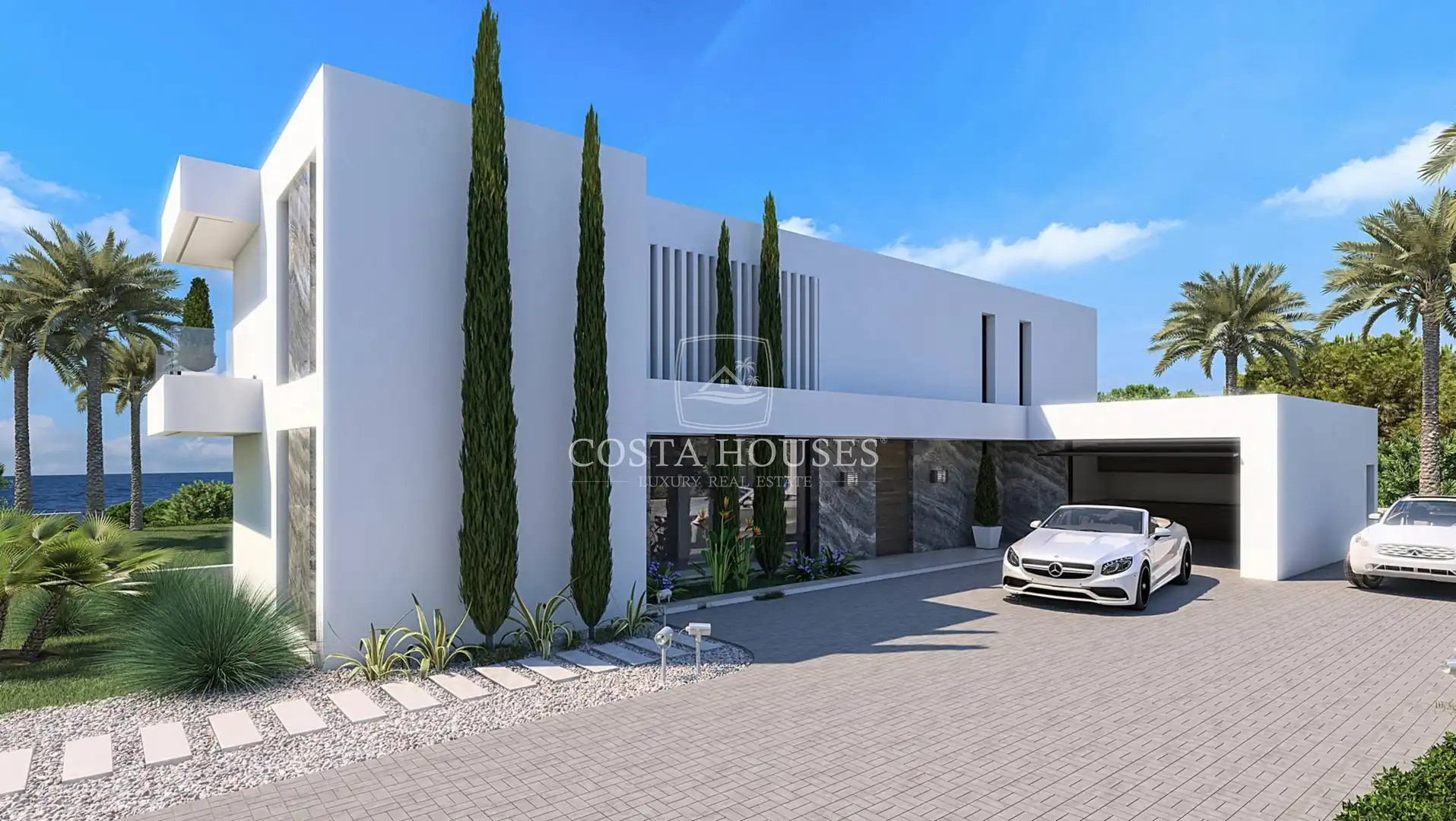 Exterior view of Houses for sale in Dénia  with Air Conditioner, Private garden and Terrace