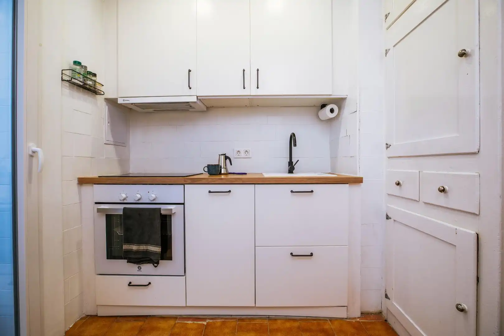 Küche von Wohnung zum Verkauf in Sabiñánigo mit Heizung, Abstellraum und Möbliert