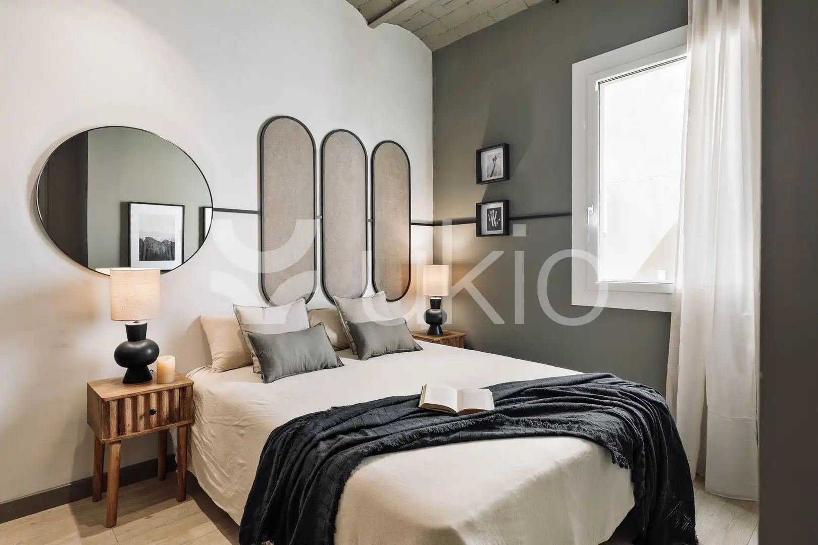 Habitación de Apartamento de alquiler en  Barcelona Capital con Aire acondicionado, Calefacción y Amueblado