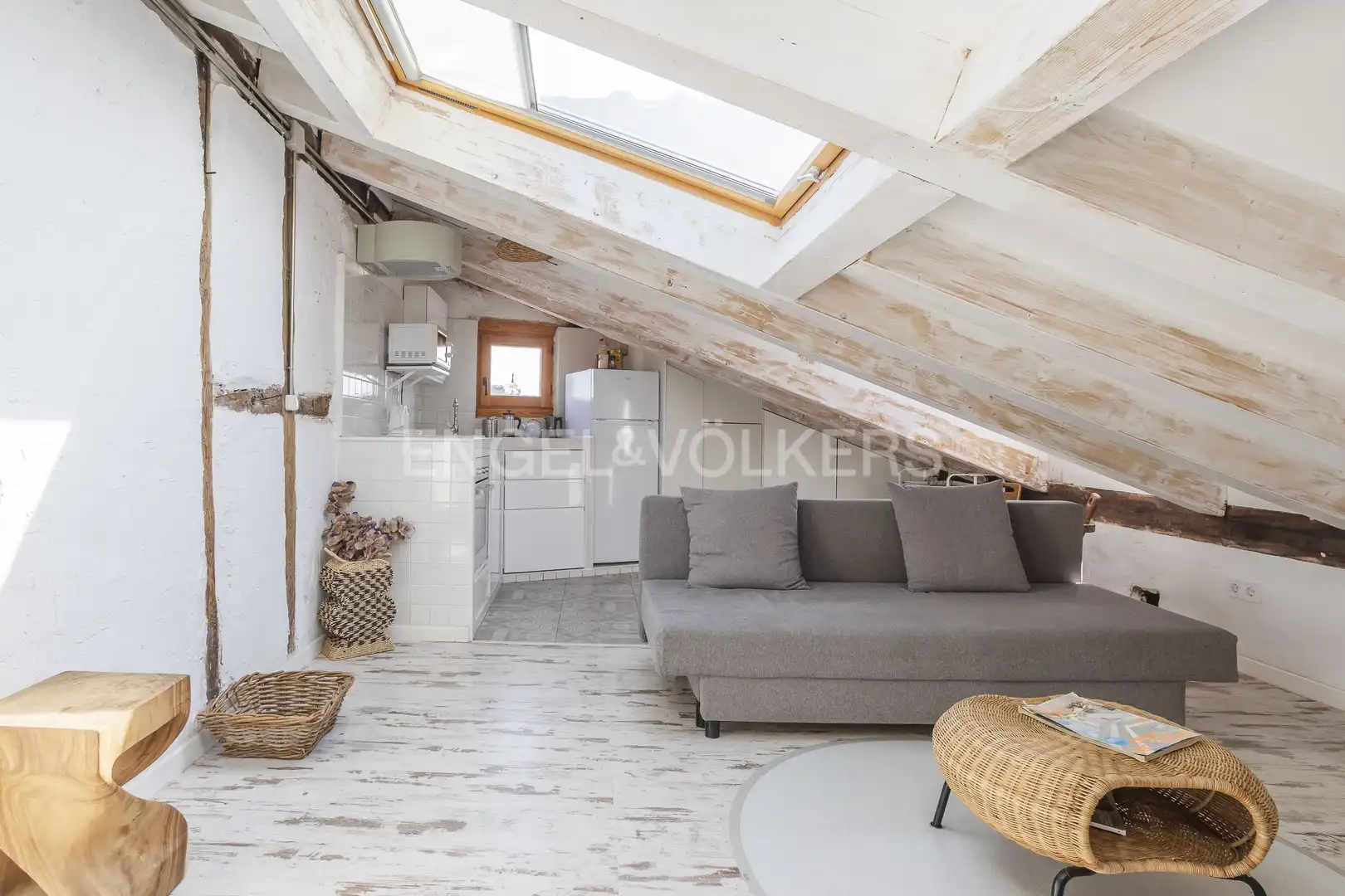 Sala de estar de Piso en venta en Madrid con Aire acondicionado, Calefacción y Amueblado