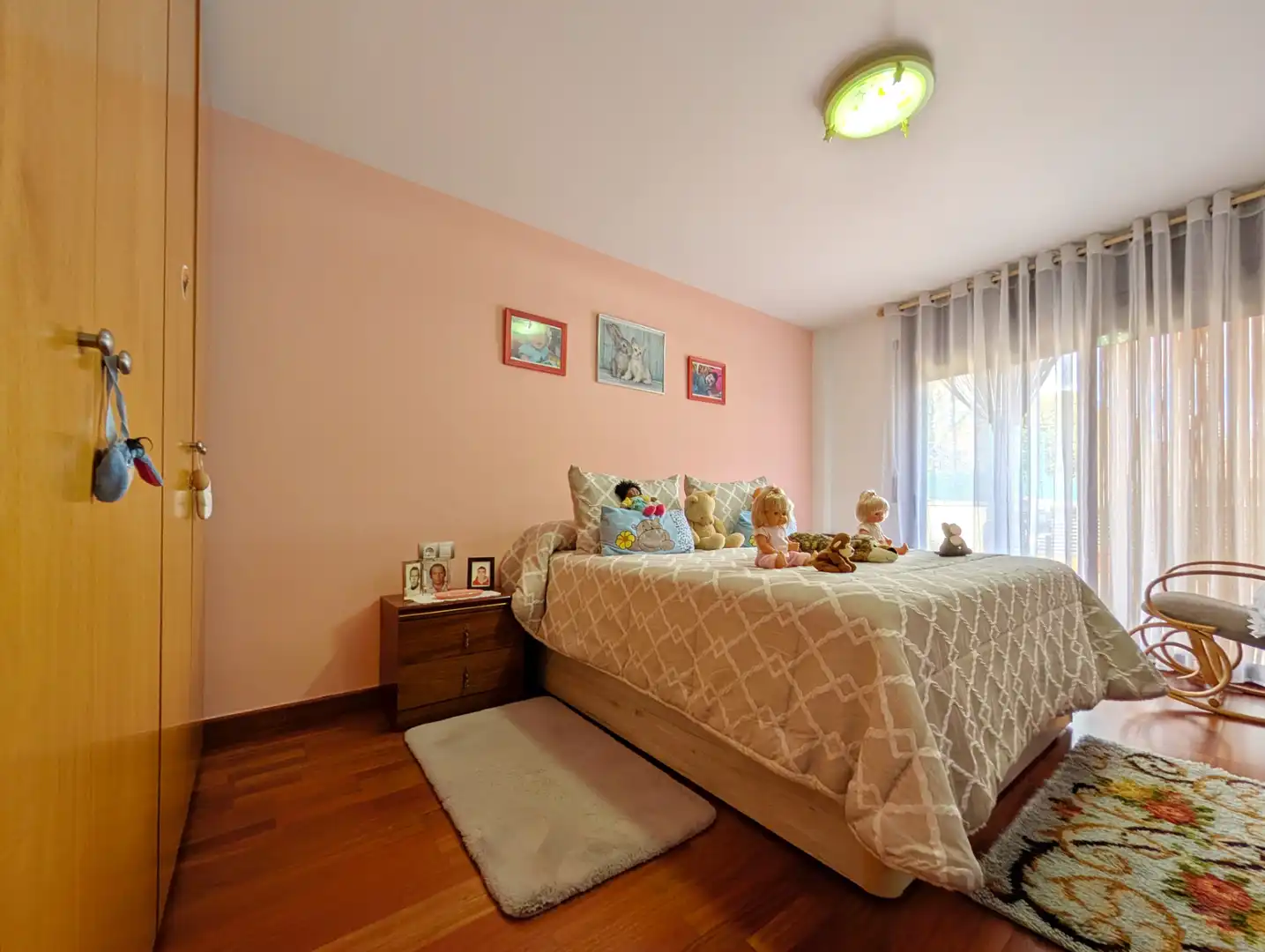 Bedroom of Ground floor for sale in Sant Pau de Segúries  with Heating, Parquet flooring and Terrace