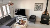 Living room of Single-family semi-detached for sale in Alicante / Alacant  with Air Conditioner, Terrace and Balcony