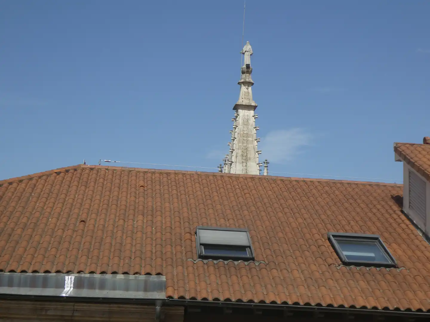 Vista exterior de Piso en venta en Burgos con Terraza y Amueblado