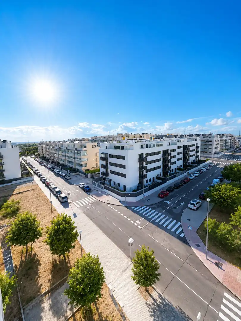 Vista exterior de Piso de alquiler en Valdemoro con Aire acondicionado, Calefacción y Trastero