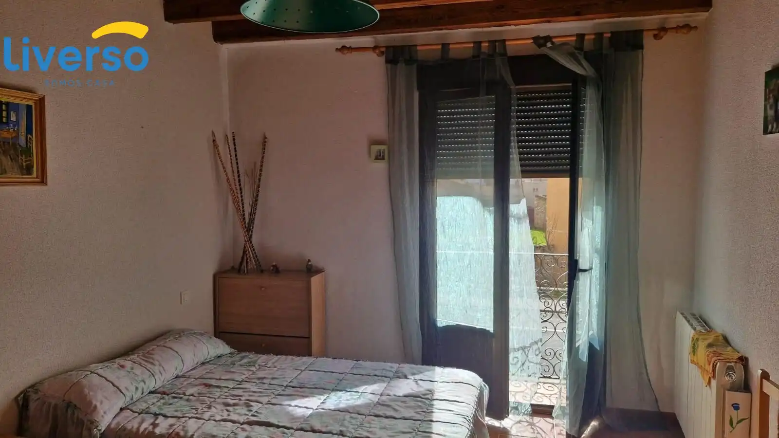 Habitación de Casa o chalet en venta en Milagros con Calefacción, Amueblado y Balcón