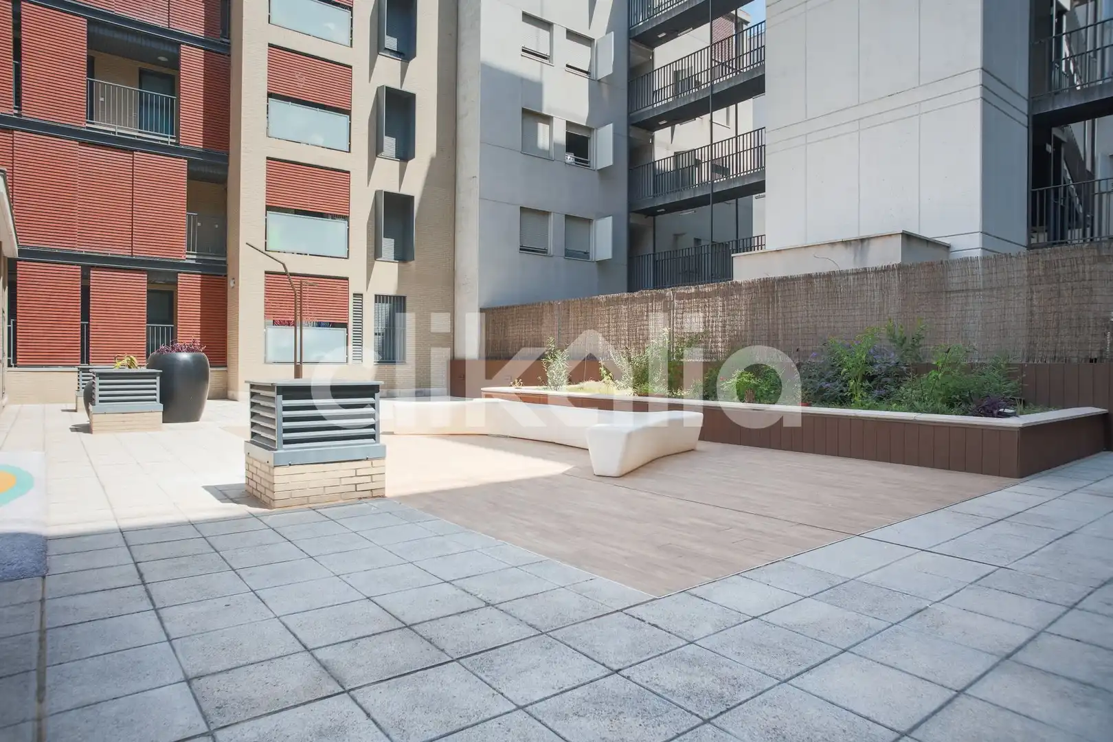 Terrace of Flat for sale in Móstoles  with Heating, Storage room and Swimming Pool