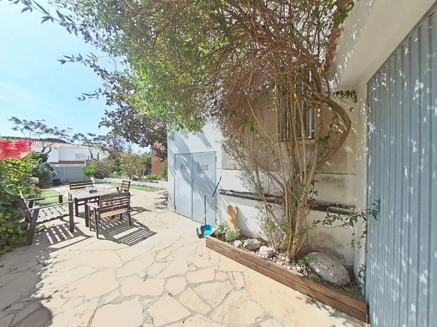 Terraza de Casa o chalet en venta en Vilanova i la Geltrú con Jardín privado, Terraza y Trastero