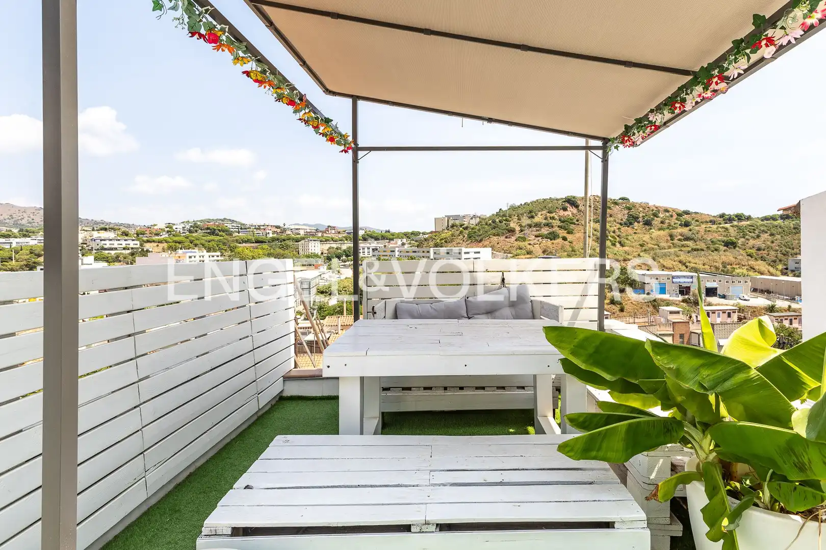 Terrassa de Casa adosada en venda en Montgat amb Calefacció, Parquet i Terrassa
