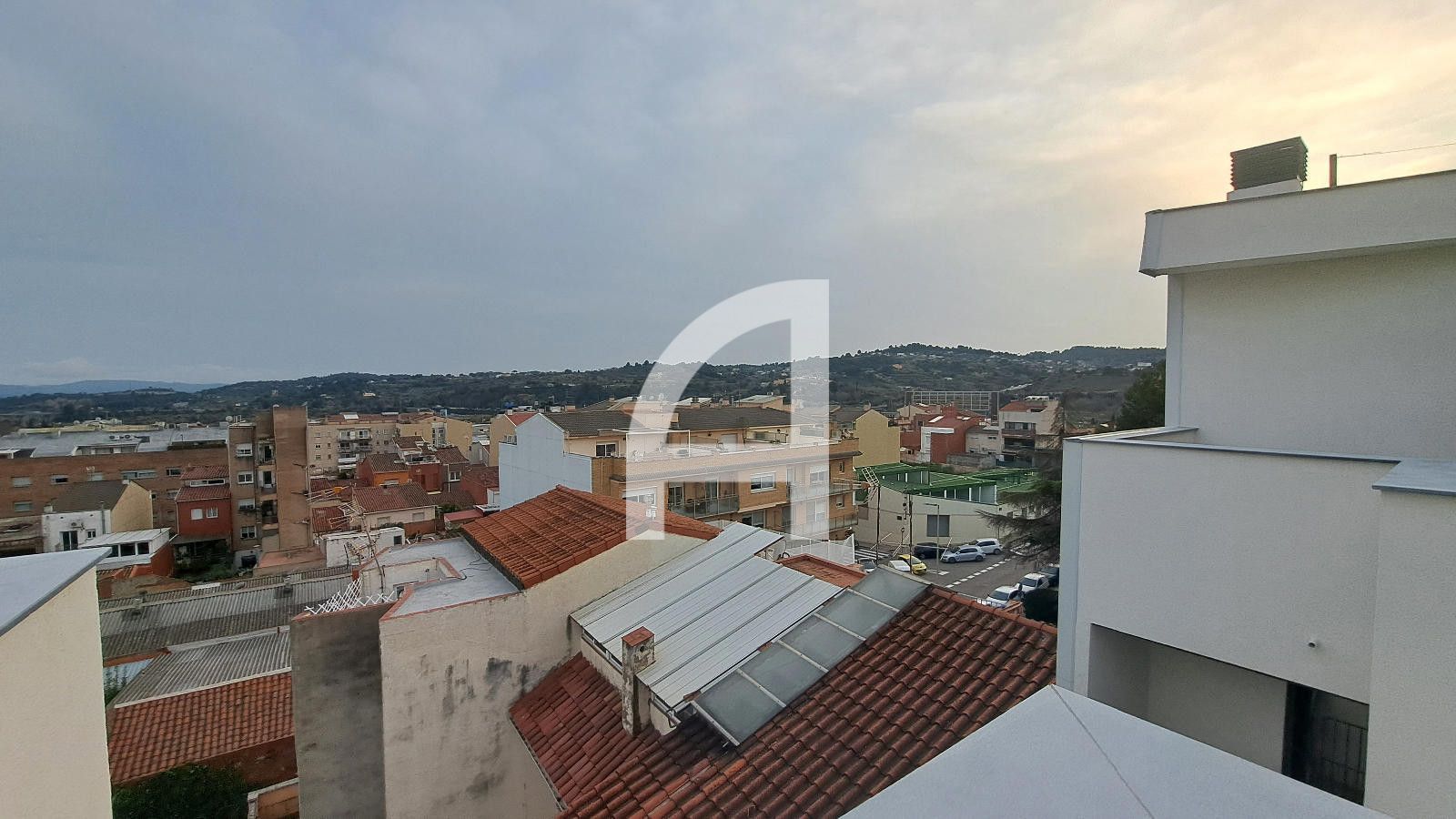 Exterior view of Duplex for sale in Terrassa  with Air Conditioner, Heating and Terrace