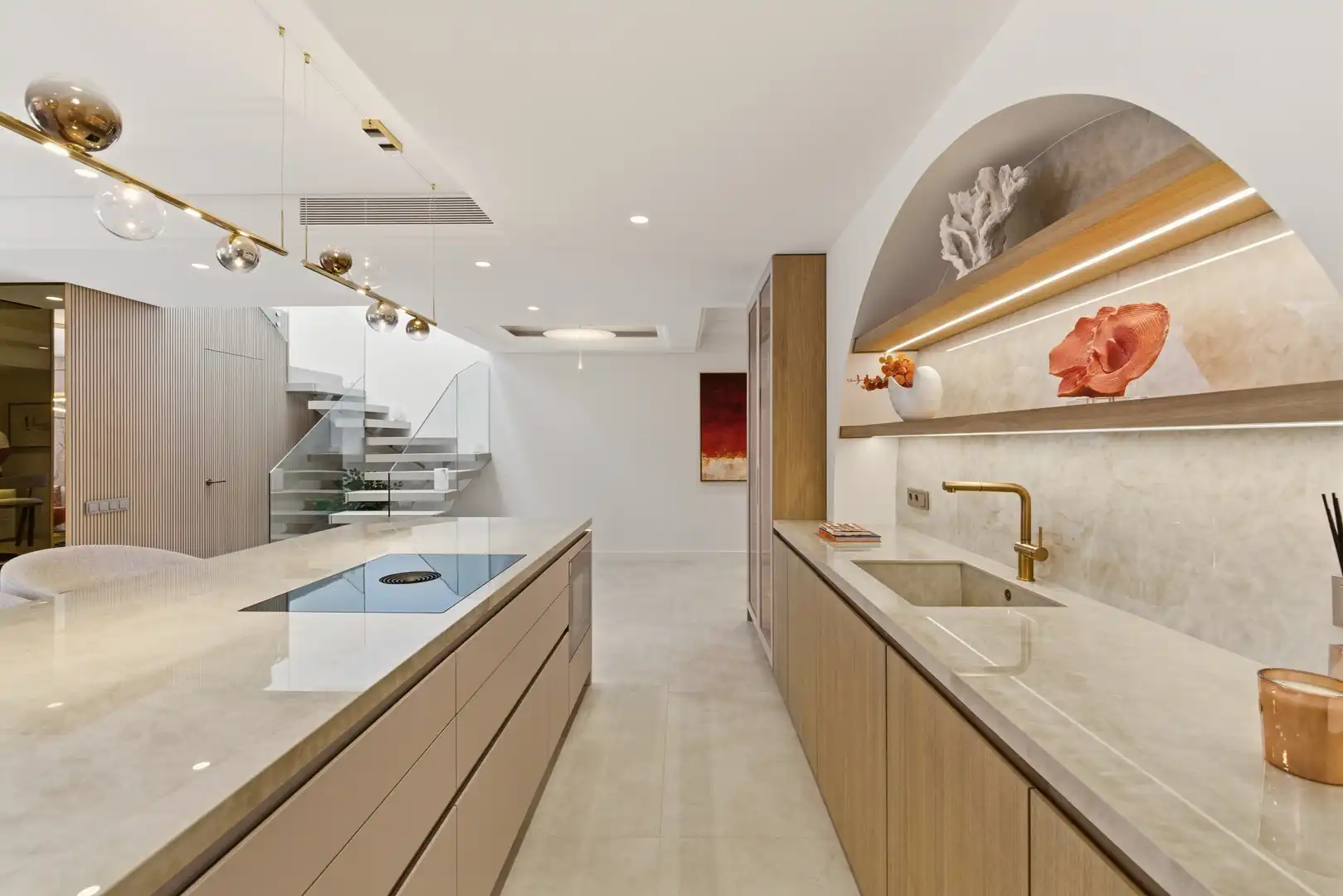 Kitchen of Attic for sale in Estepona  with Air Conditioner, Heating and Terrace