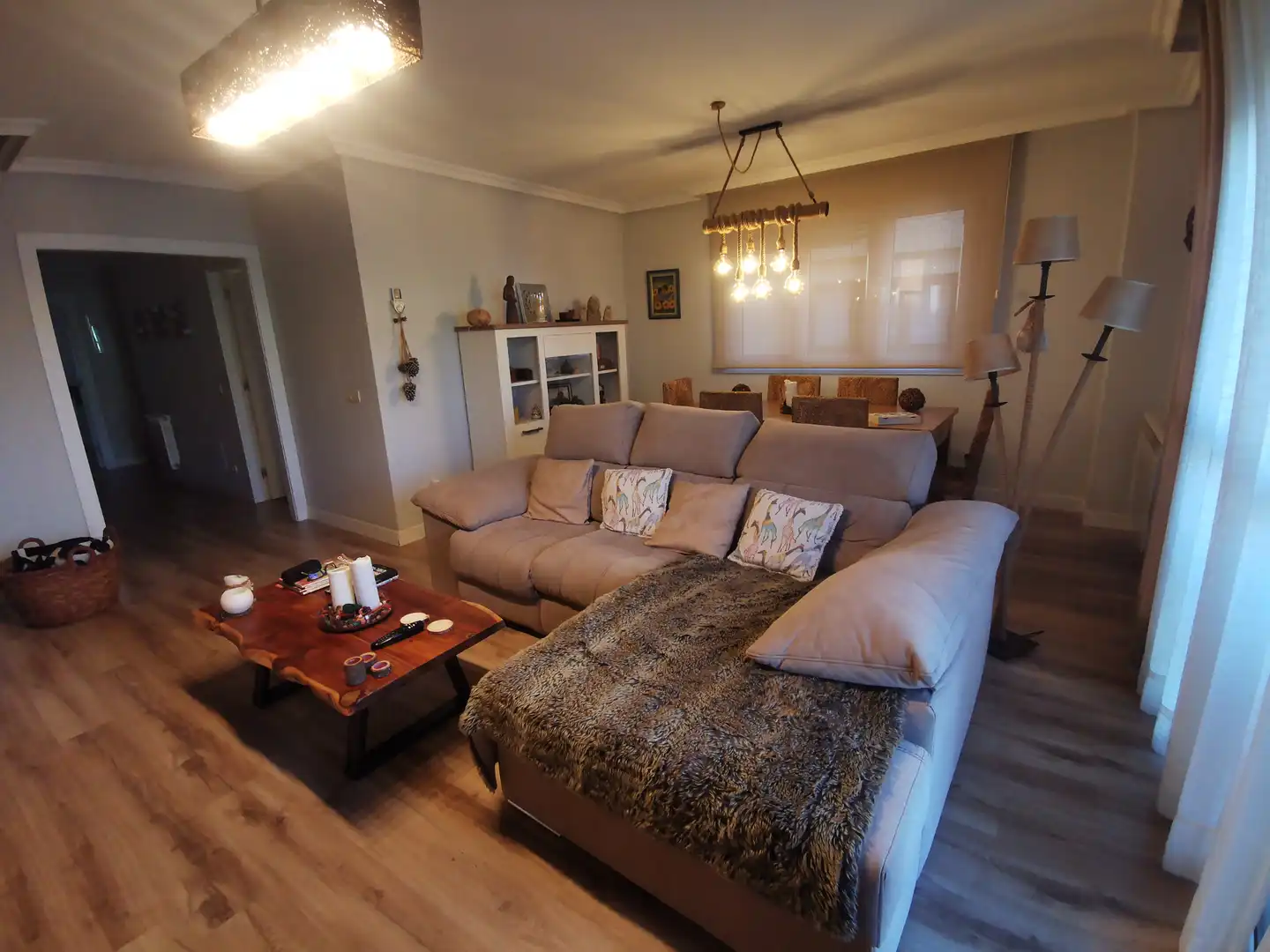 Living room of Houses for sale in Avilés  with Heating, Private garden and Parquet flooring