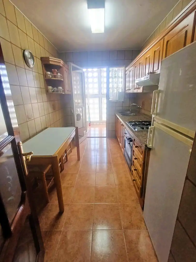 Küche von Wohnung zum Verkauf in Málaga mit Klimaanlage, Terrasse und Möbliert