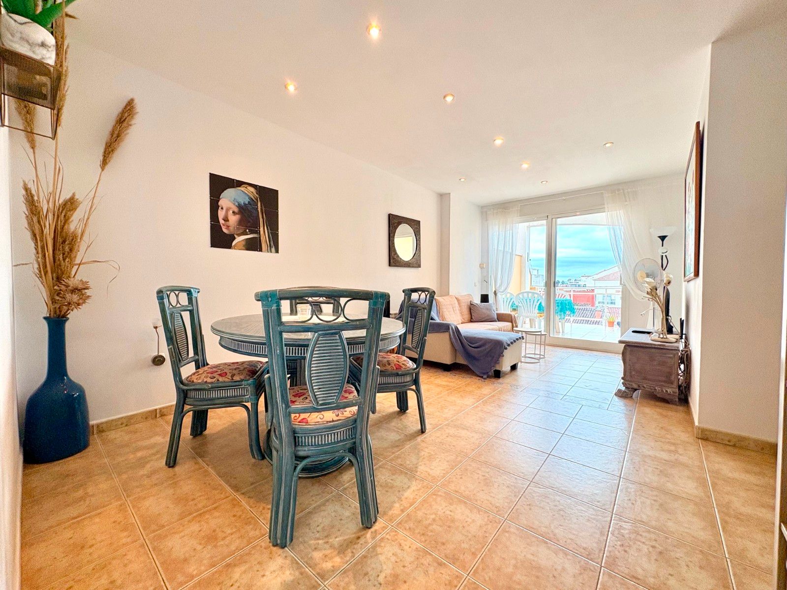 Dining room of Attic for sale in Dénia  with Air Conditioner, Terrace and Swimming Pool