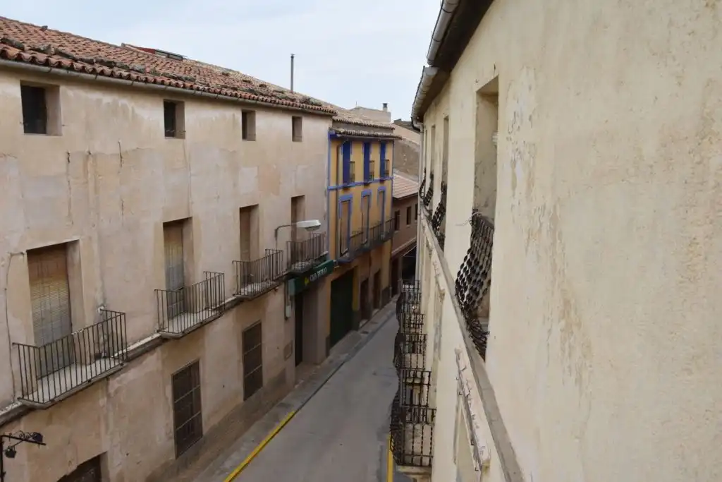 Vista exterior de Casa adosada en venta en Valjunquera con Terraza, Trastero y Amueblado
