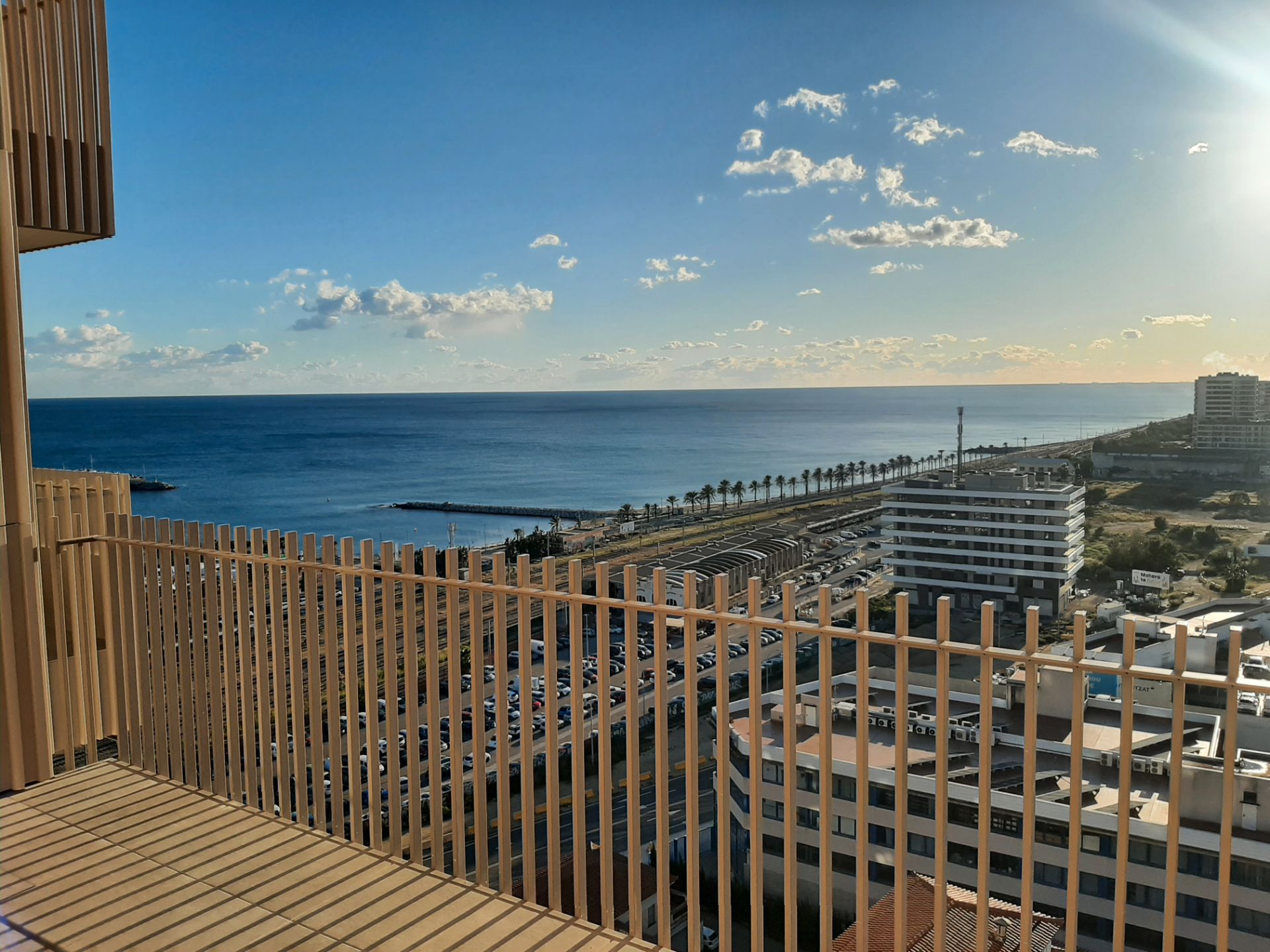 Vista exterior de Pis de lloguer en Mataró amb Aire condicionat, Calefacció i Terrassa