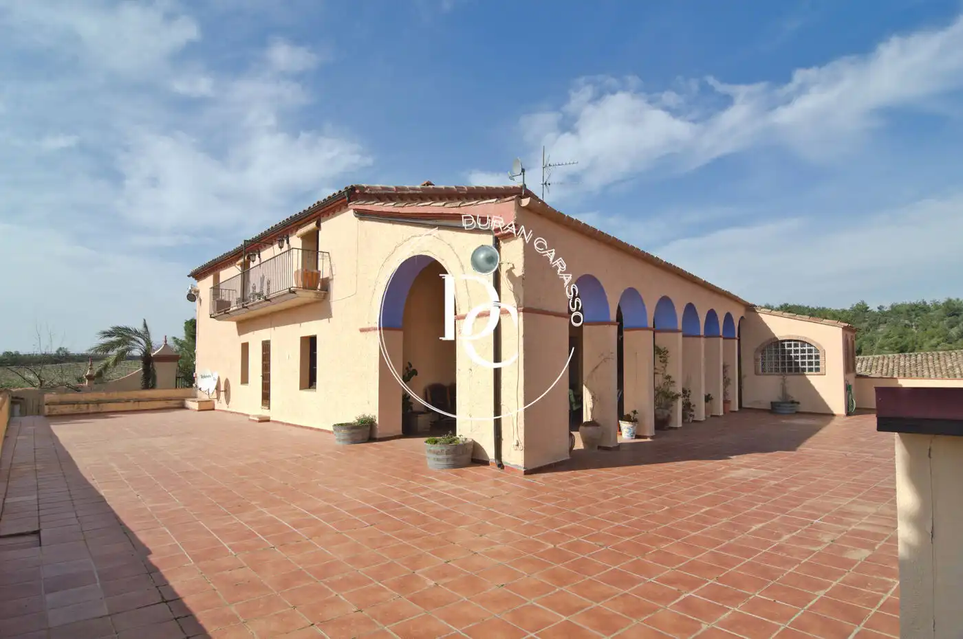 Exterior view of Country homes for sale in El Molar (Tarragona)  with Swimming Pool and Balcony