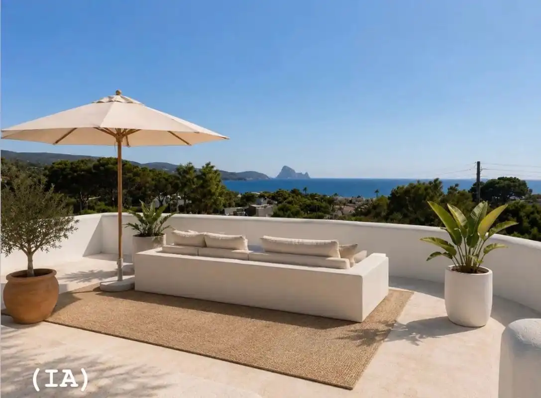 Terrace of Houses for sale in Sant Josep de sa Talaia  with Air Conditioner, Heating and Terrace