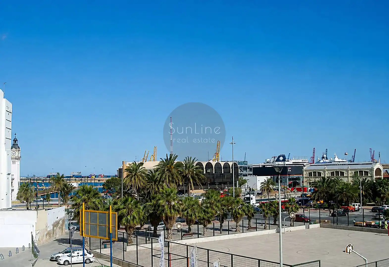 Außenansicht von Wohnung zur Miete in Valencia mit Klimaanlage, Terrasse und Möbliert