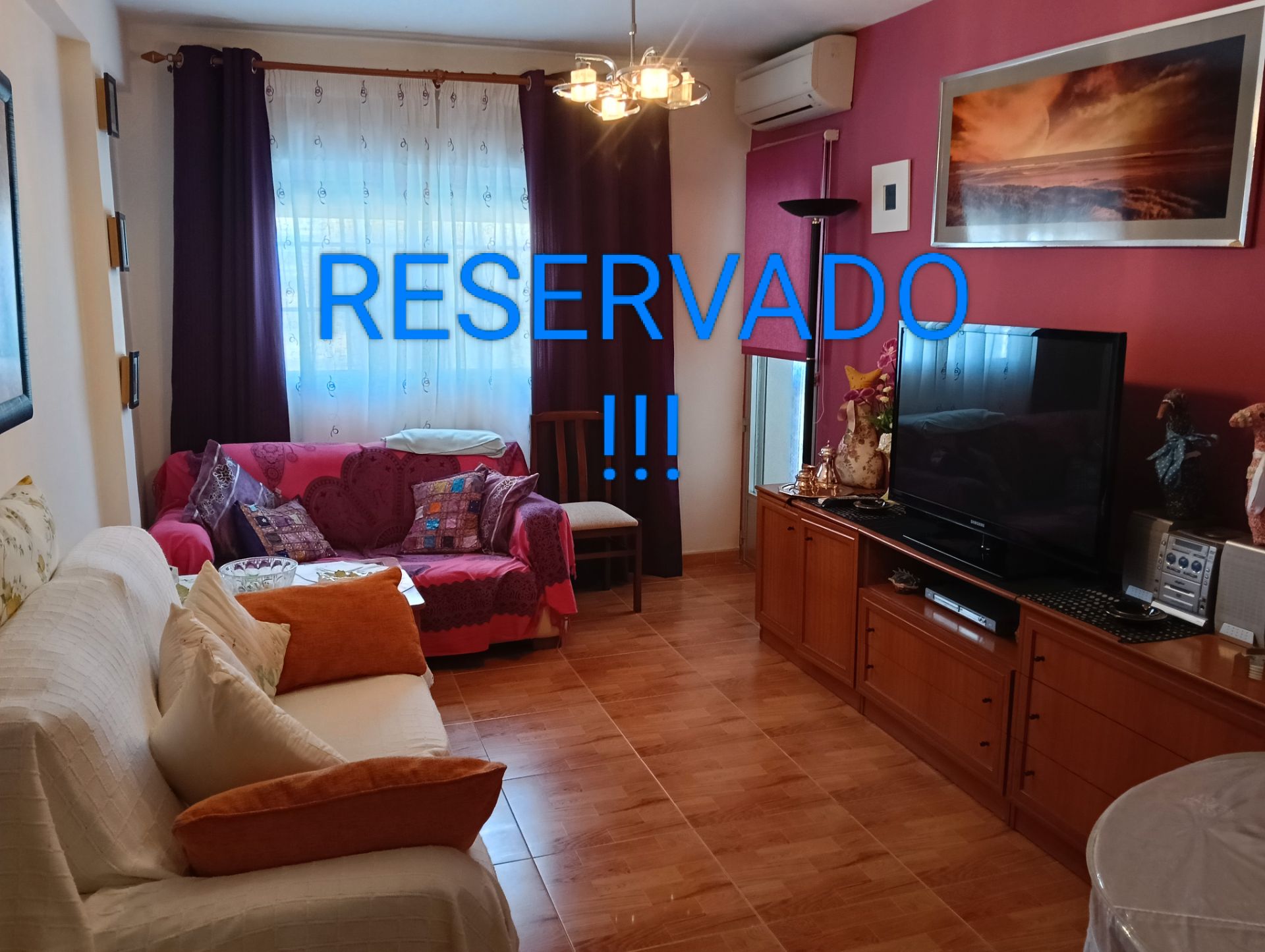 Sala d'estar de Pis en venda en Móstoles amb Aire condicionat, Calefacció i Terrassa