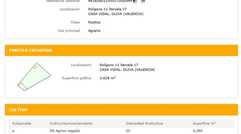 Photo 2 of Land for sale in Calle Estación de Ferrocarril, 1, Oliva Nova, Valencia