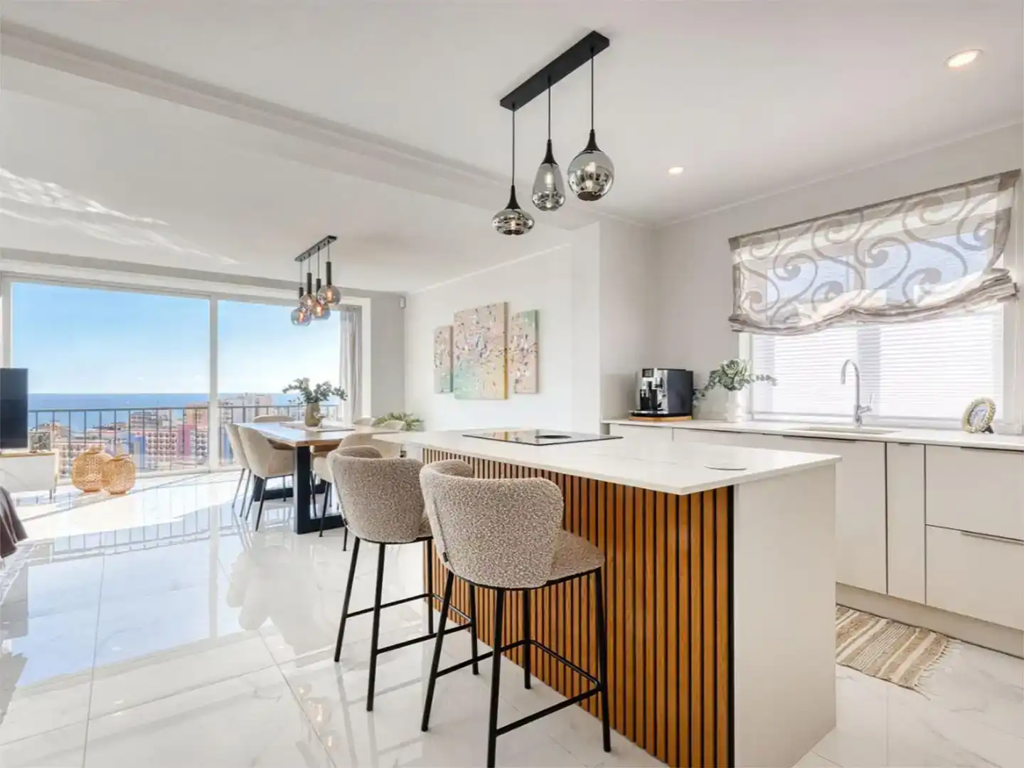 Cocina de Casa o chalet en venta en Fuengirola con Aire acondicionado y Piscina