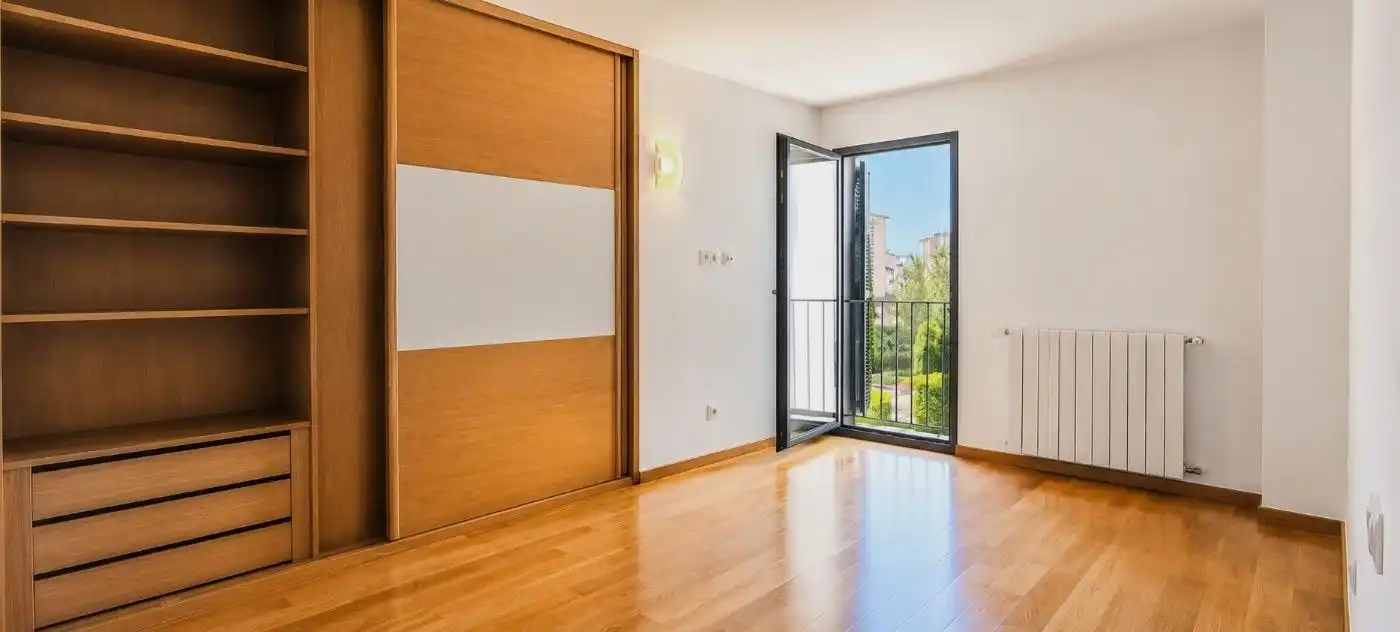 Bedroom of Flat for sale in  Palma de Mallorca  with Air Conditioner, Terrace and Storage room