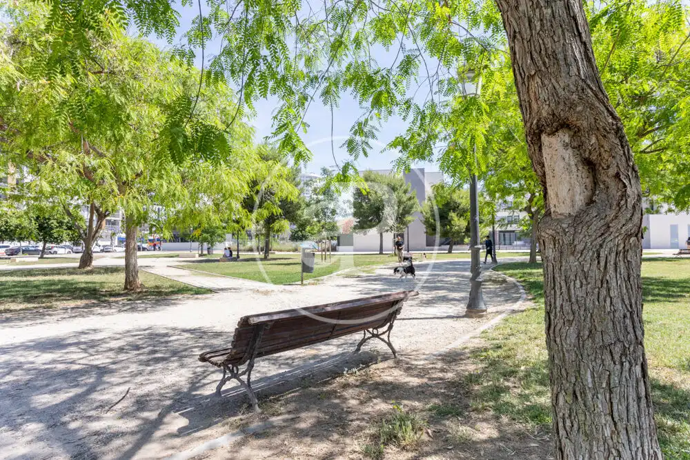 Vista exterior de Piso en venta en Valencia con Aire acondicionado, Calefacción y Jardín privado