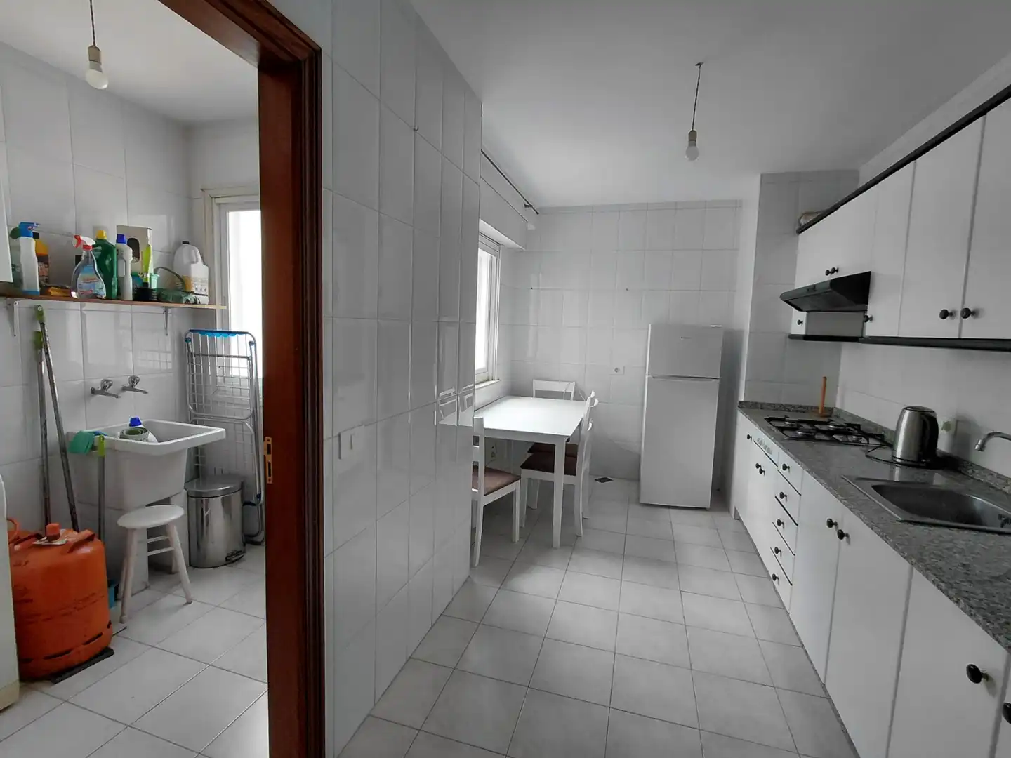 Cocina de Ático en venta en Vilagarcía de Arousa con Calefacción, Parquet y Terraza