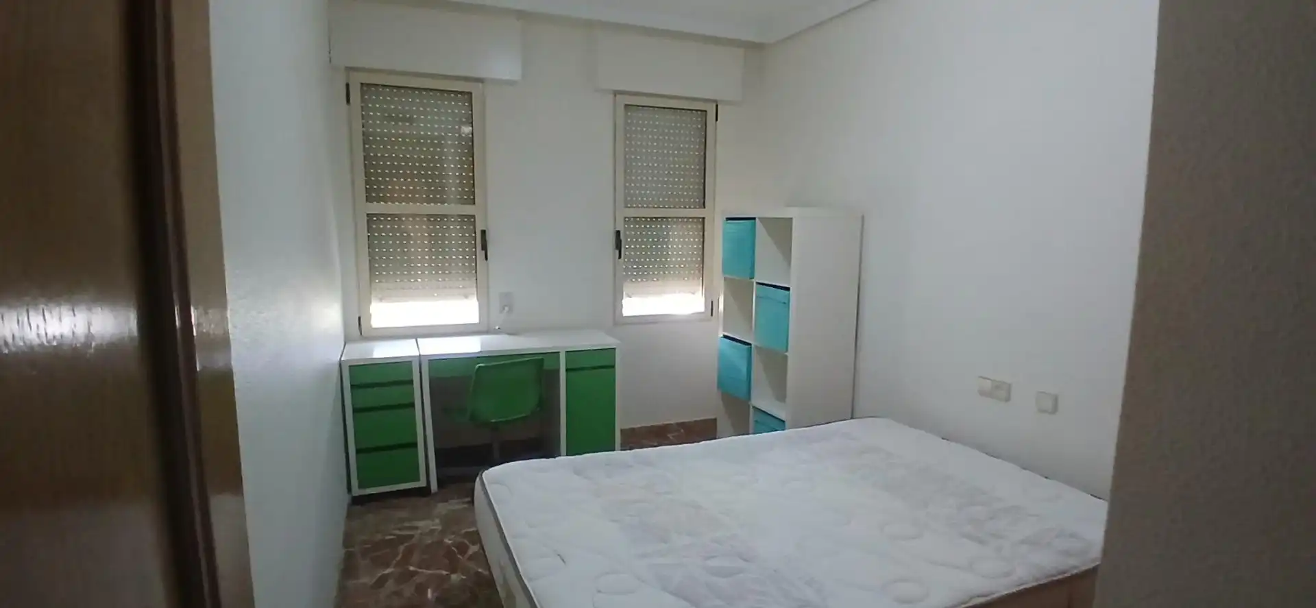 Schlafzimmer von Wohnung zur Miete in Murcia mit Klimaanlage und Heizung