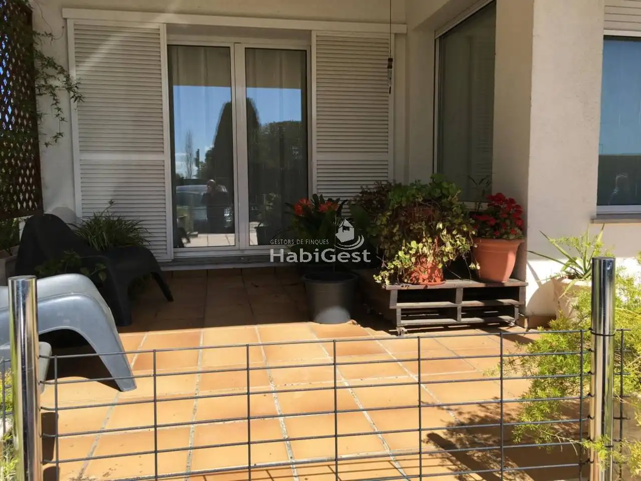 Terraza de Casa o chalet en venta en Fontcoberta con Jardín privado, Terraza y Piscina