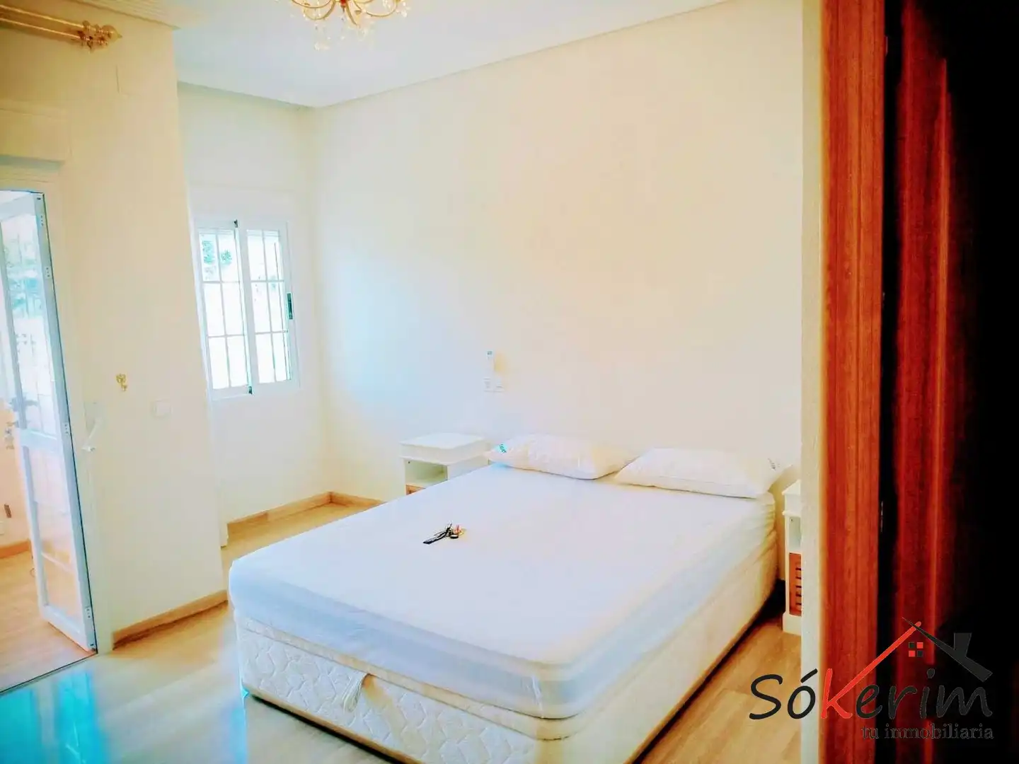 Bedroom of Houses for sale in Villajoyosa / La Vila Joiosa  with Air Conditioner, Heating and Private garden