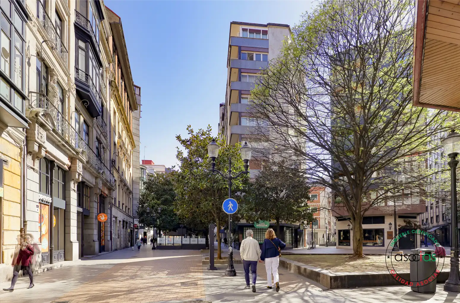 Vista exterior de Piso en venta en Gijón  con Calefacción, Parquet y Terraza