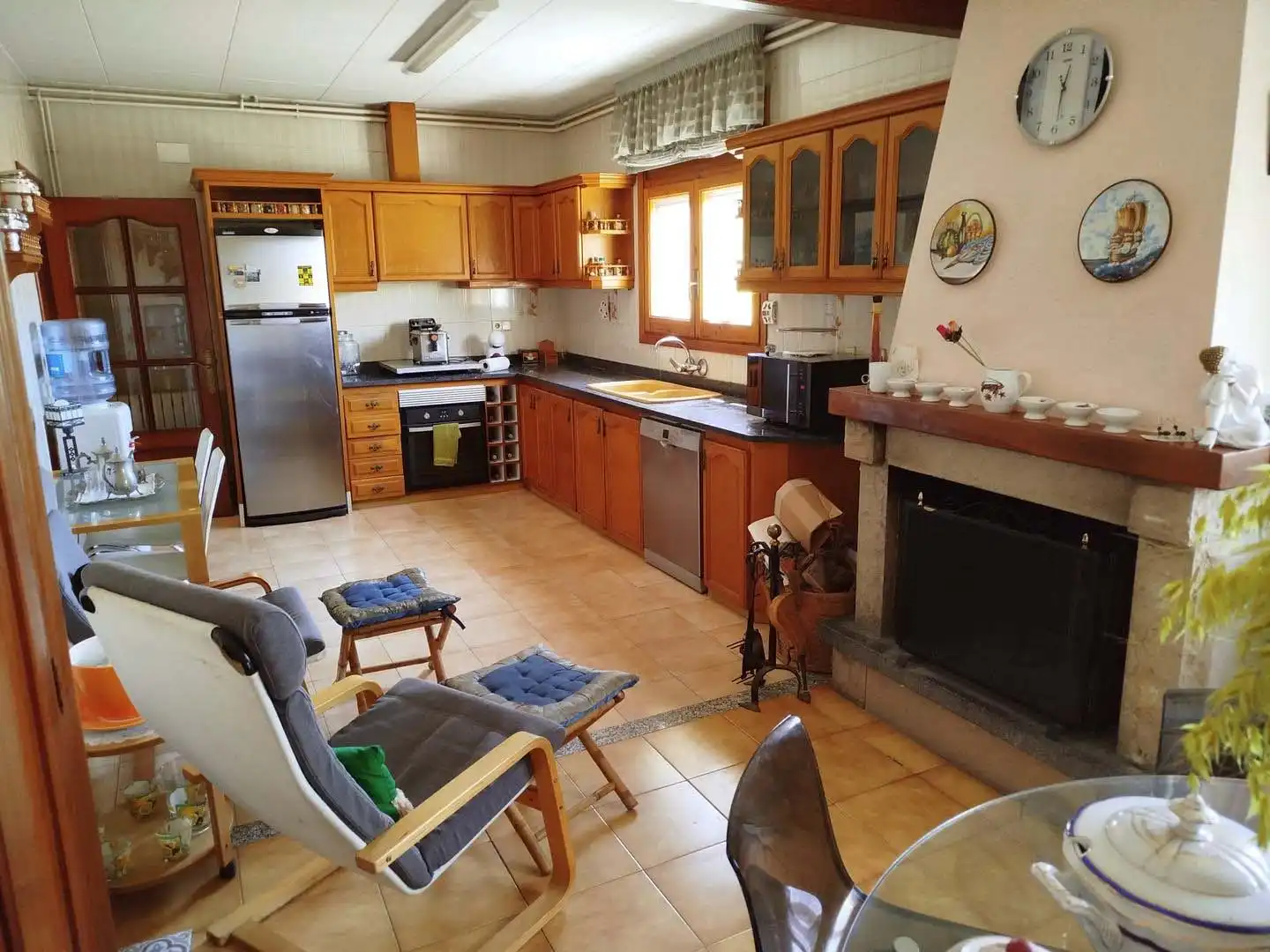 Cuina de Casa o xalet en venda en Lloret de Mar amb Aire condicionat, Calefacció i Jardí privat
