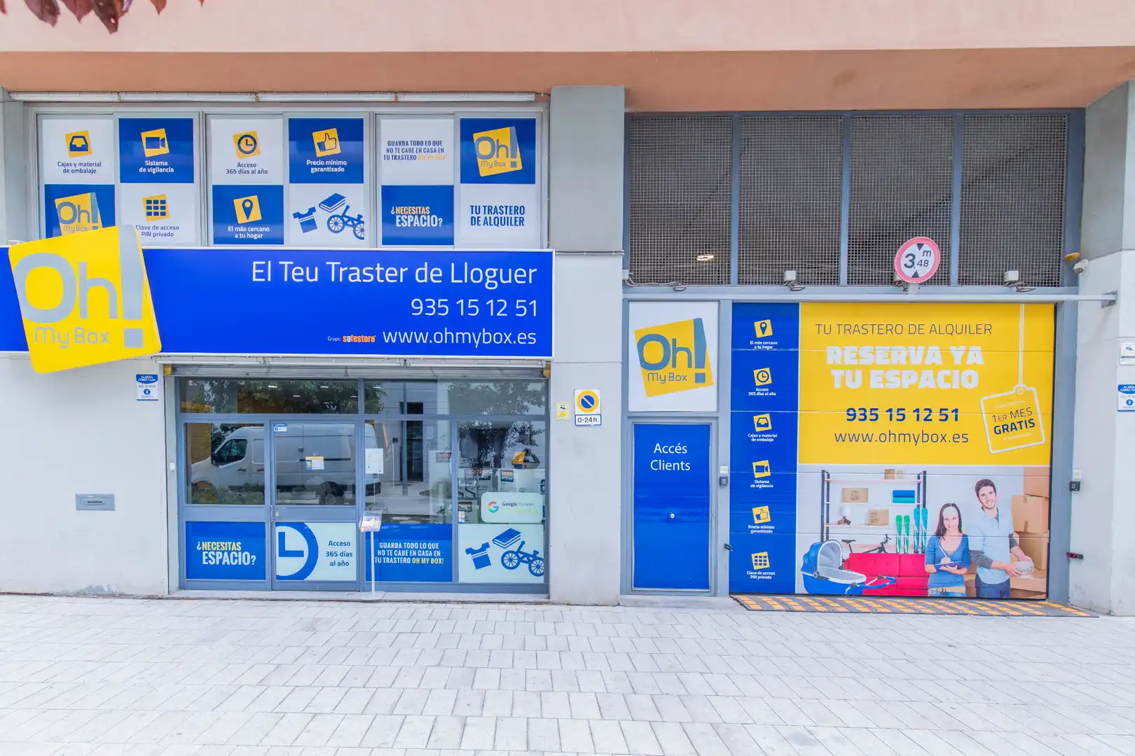Trastero de alquiler en Barcelona con Alarma