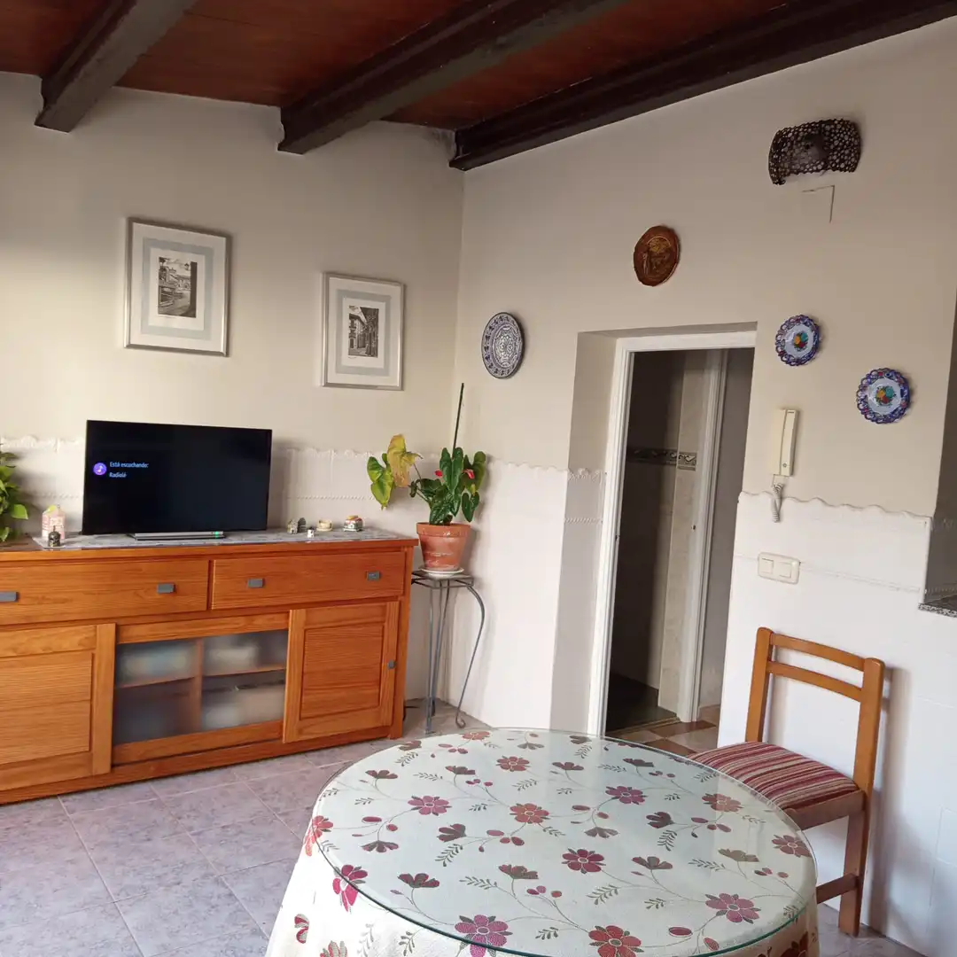 Sala d'estar de Casa adosada en venda en Badajoz amb Aire condicionat, Calefacció i Terrassa
