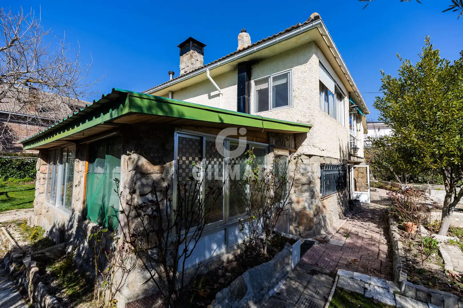 Vista exterior de Casa o chalet en venta en El Boalo - Cerceda – Mataelpino con Calefacción, Jardín privado y Piscina
