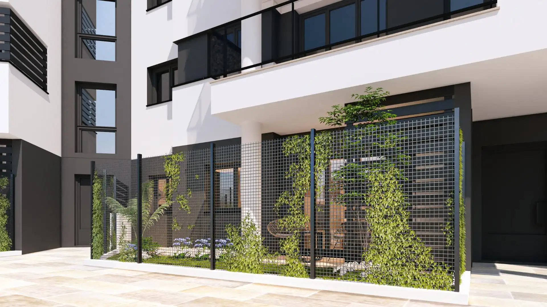 Vista exterior de Pis en venda en El Molar (Madrid) amb Calefacció, Jardí privat i Terrassa