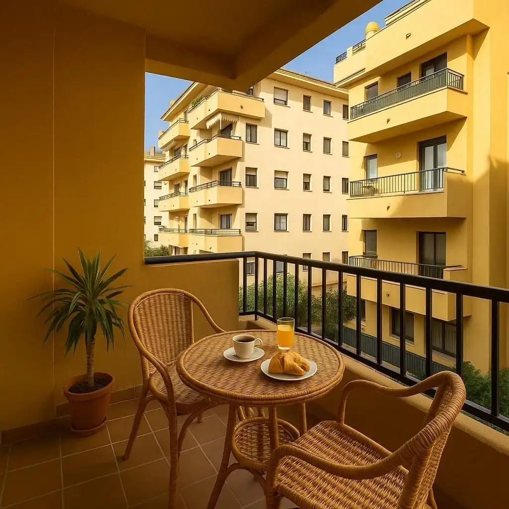 Terraza de Apartamento en venta en Marbella con Aire acondicionado, Calefacción y Terraza