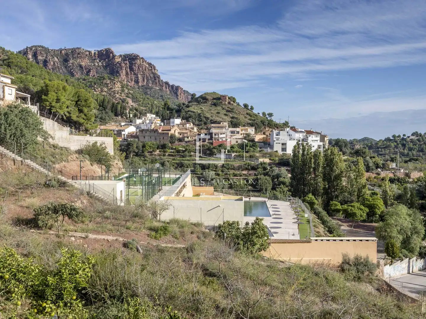 Vista exterior de Casa o chalet en venta en Segart con Aire acondicionado, Calefacción y Piscina
