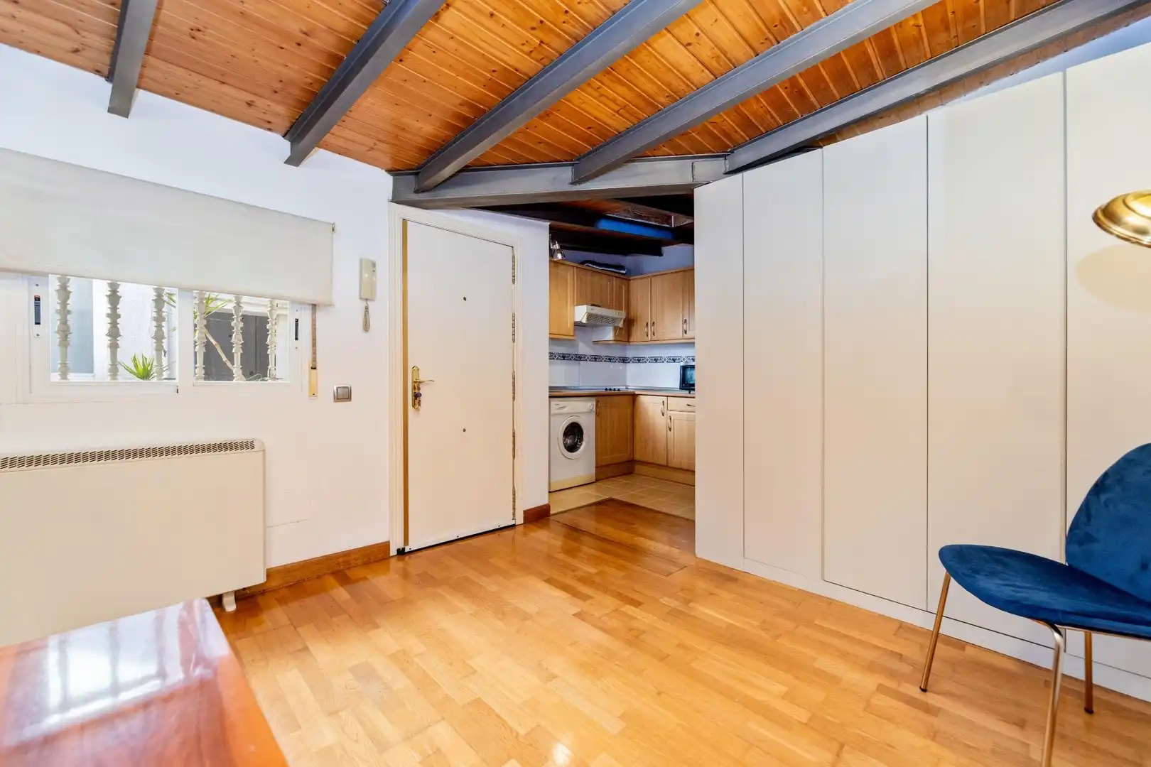 Kitchen of Study for rent in Madrid  with Air Conditioner, Heating and Furnished