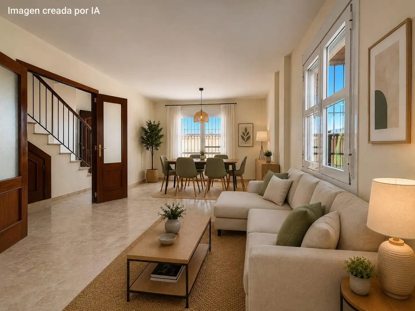 Terraced house with terrace for sale in Camposoto - Gallineras