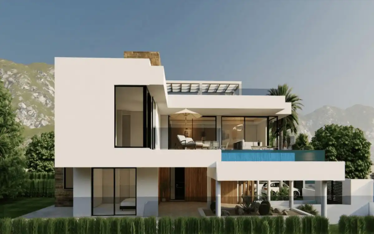 Villa mit Pool zum Verkauf in Elviria - Cabopino, imagen 2
