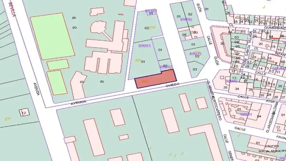Grundstücke und Bauplätze zum Verkauf in Avenida de Oviedo, imagen 2