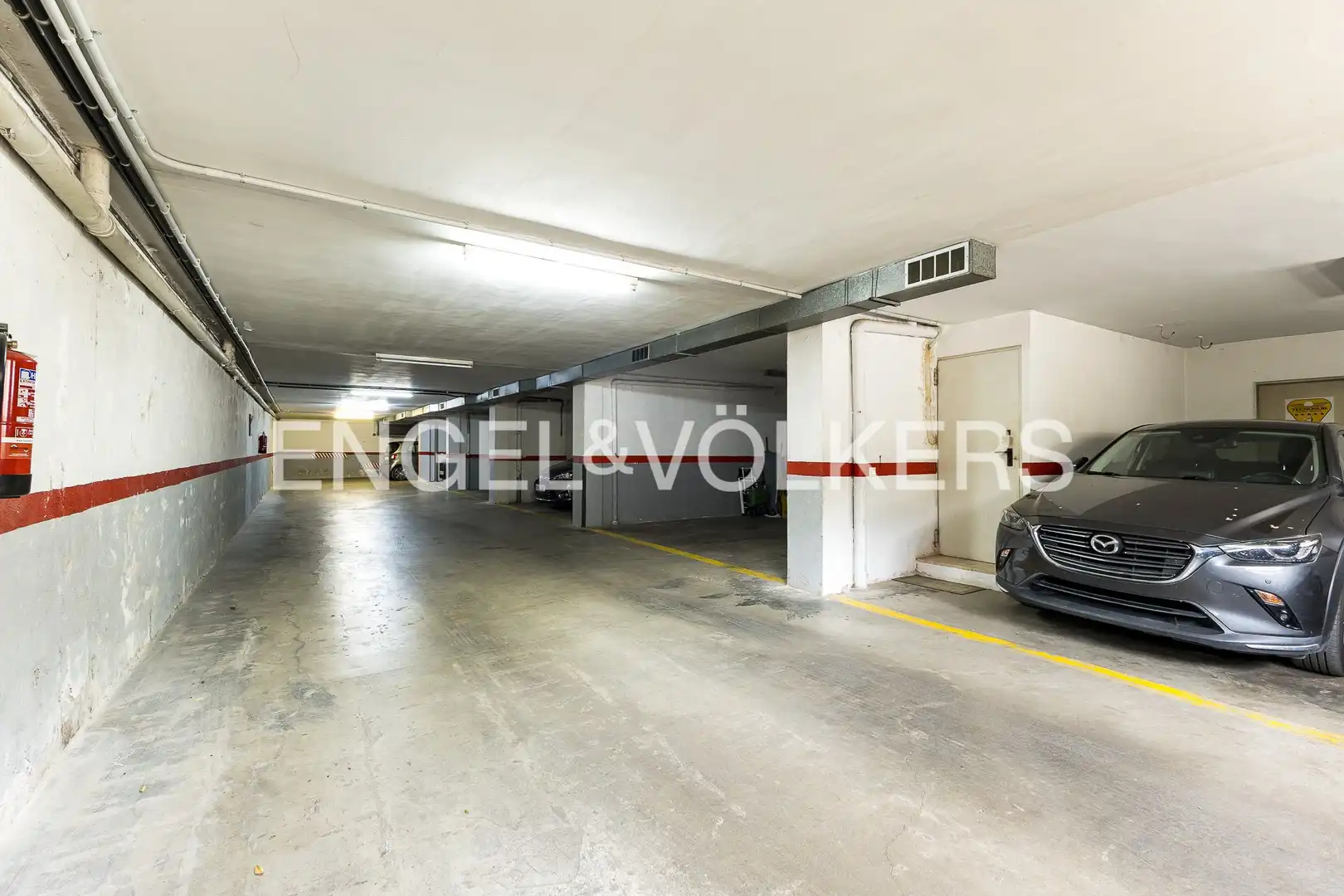 Parking of Houses for sale in Sant Cugat del Vallès  with Air Conditioner, Heating and Private garden