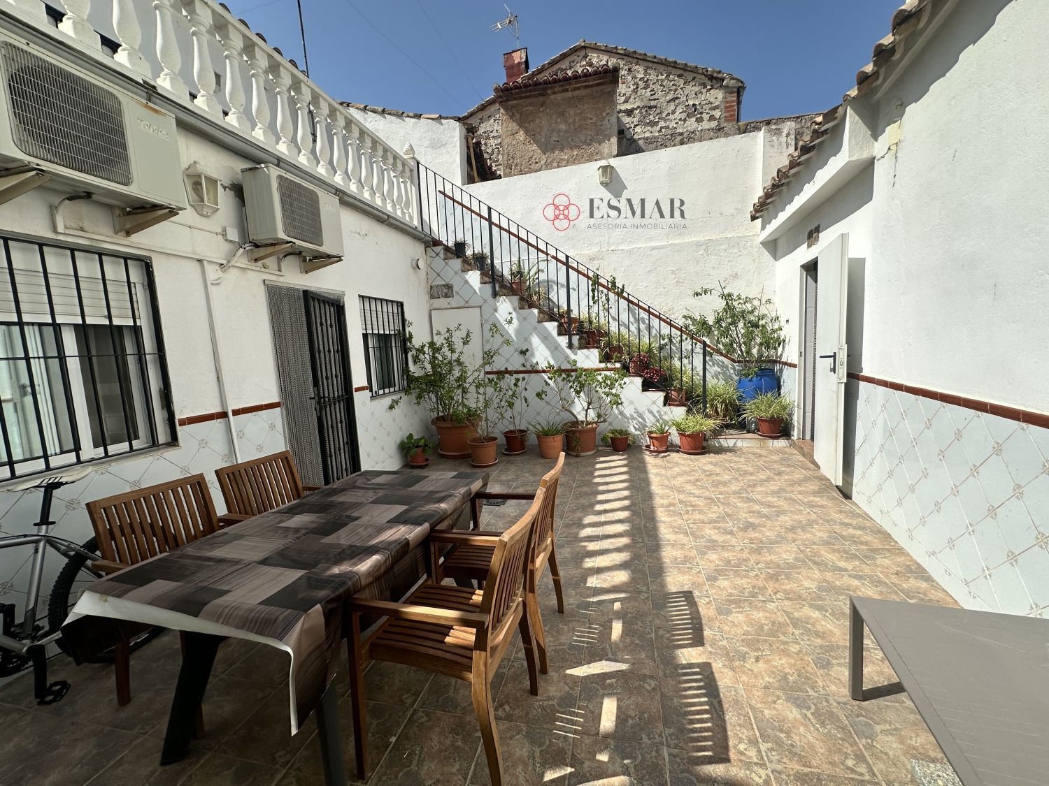 Terrace of House or chalet for sale in Algimia de Alfara  with Air Conditioner, Heating and Private garden