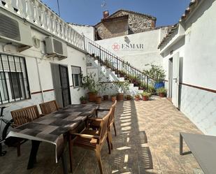 Terrace of House or chalet for sale in Algimia de Alfara  with Air Conditioner, Heating and Private garden