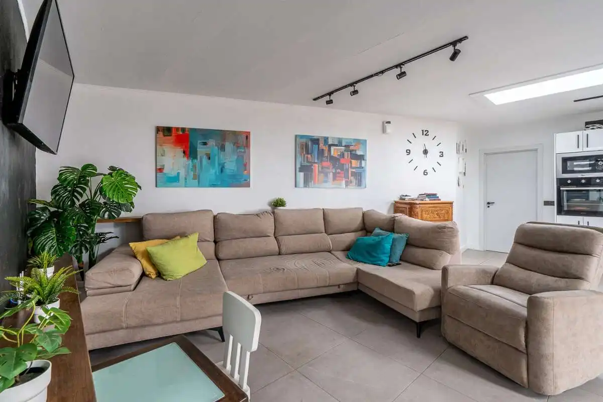 Sala de estar de Casa o chalet en venta en Tías con Jardín privado, Terraza y Trastero